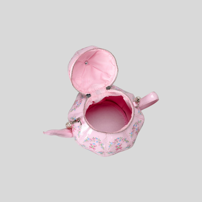 Pearl Chain Teapot Crossbody B - Linen Bag Bulk 评论和价格